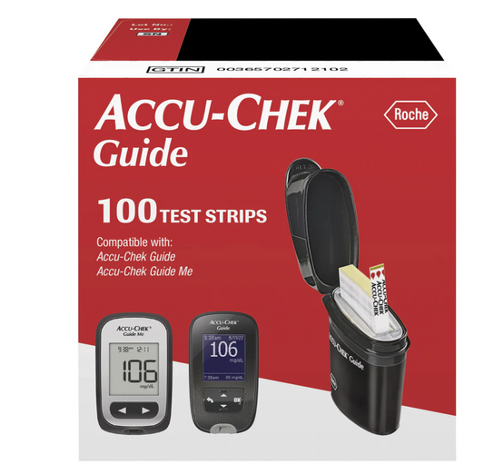 Accu-Chek Guide Test Strips 100 Count